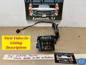 OEM 1975 Cadillac Deville Fleetwood Eldorado Calais DASH CRUISE CONTROL SWITCH **TESTED** #1606799